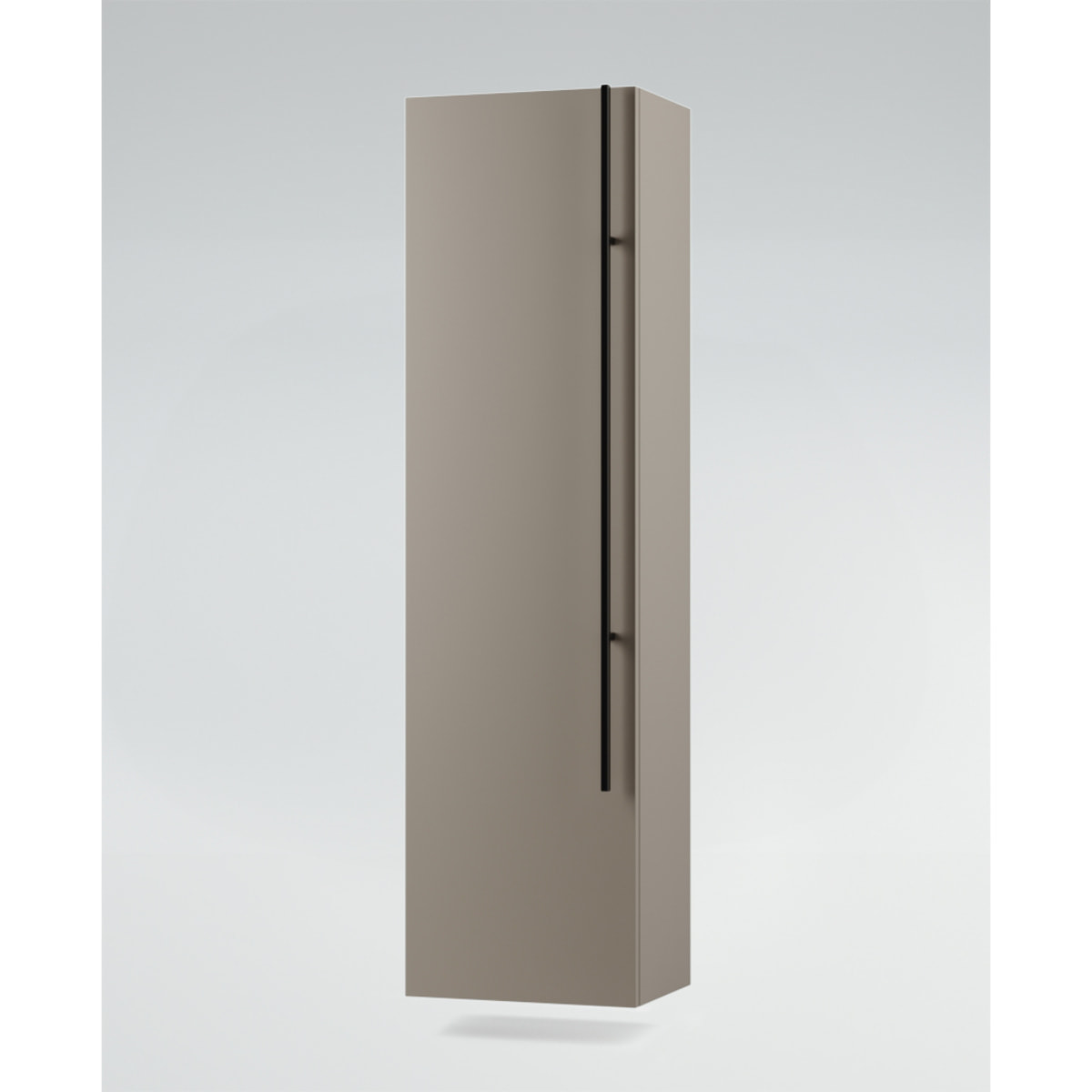 MOBILE DA BAGNO RIFLESSO 140 PORO NOCE E TORTORA MILANO - 9 PEZZI