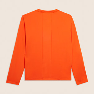 T-shirt Uomo Manica Lunga in Tessuto Tecnico con inserto mesh