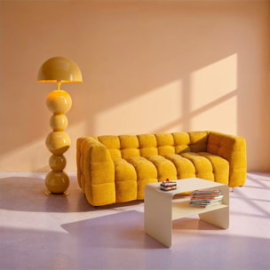 Table basse Lounge 58x37cm crème Kare Design