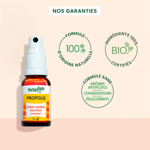 Herbalgem- Spray Propolis Large Spectre - Bio - 15 ml
