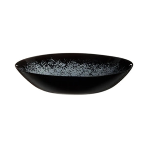 Set di 6 piatti fondi neri 20 cm Slate - Luminarc
