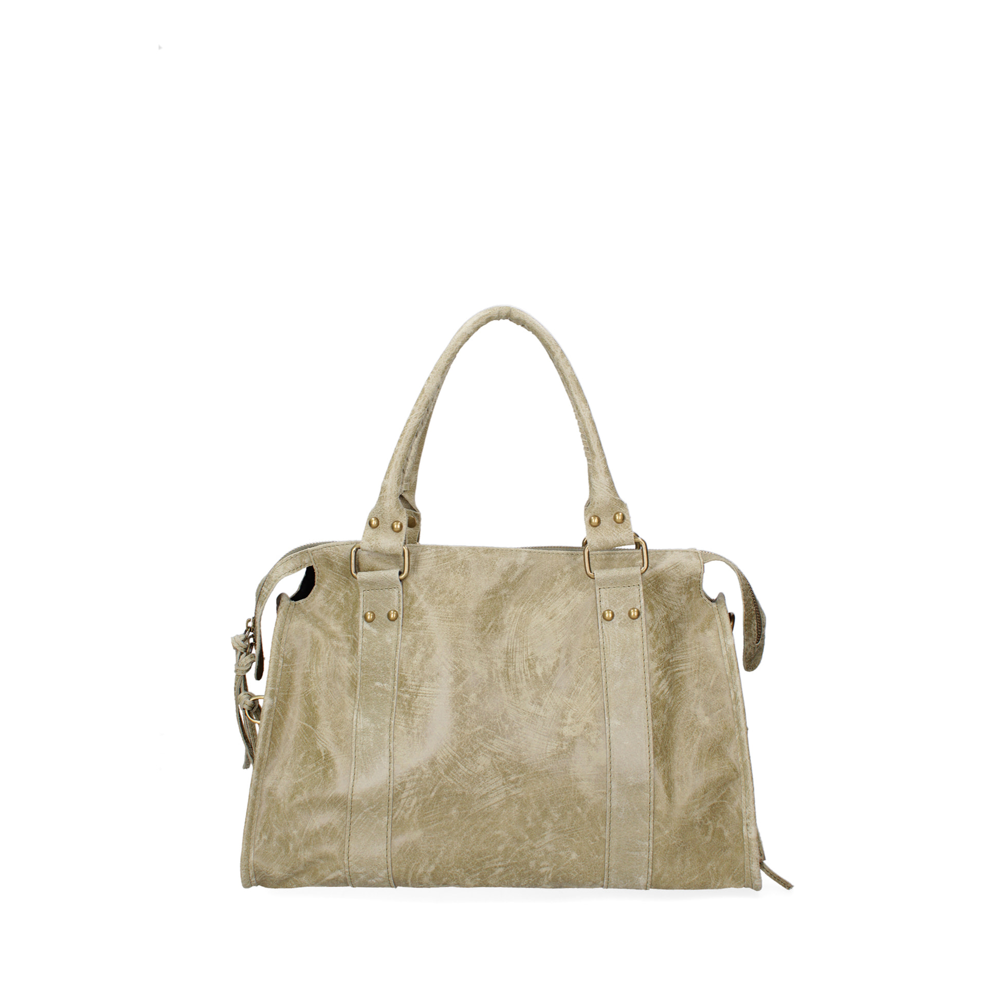 Borsa a spalla da donna - Modello Elara - Vera pelle - 41.0 x 28.0 x 13.0 cm