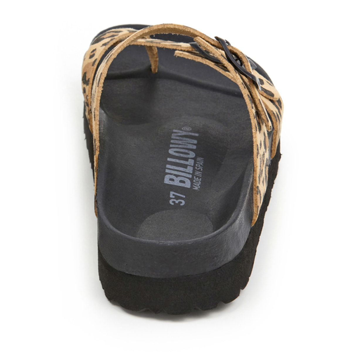 SANDALO CON ZEPPA BILLOWY MARRONE