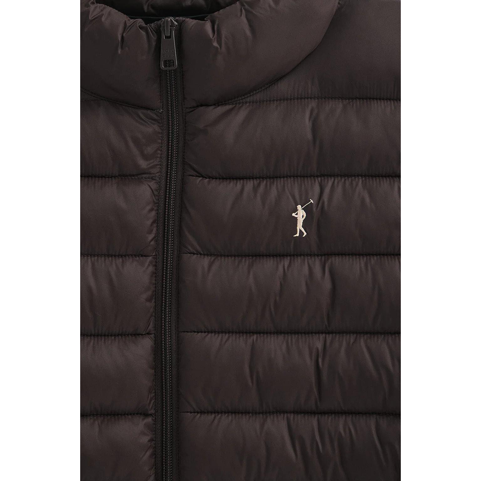 Chaqueta Chuck Embroidery chocolate oscuro con logo Rigby Go