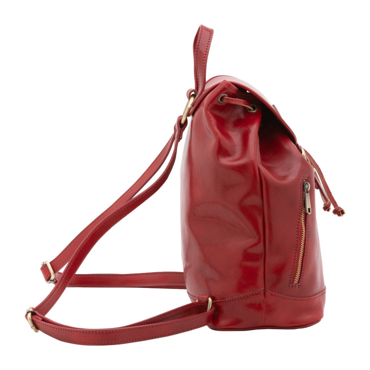 Borsa a spalla da donna - Modello False - 100% pelle artigianale - 25.0 x 32.0 x 14.0 cm