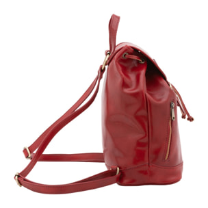Borsa a spalla da donna - Modello False - 100% pelle artigianale - 25.0 x 32.0 x 14.0 cm