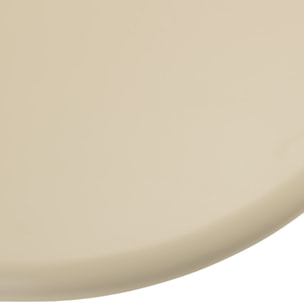 UGO - Table basse forme organique couleur beige effet béton