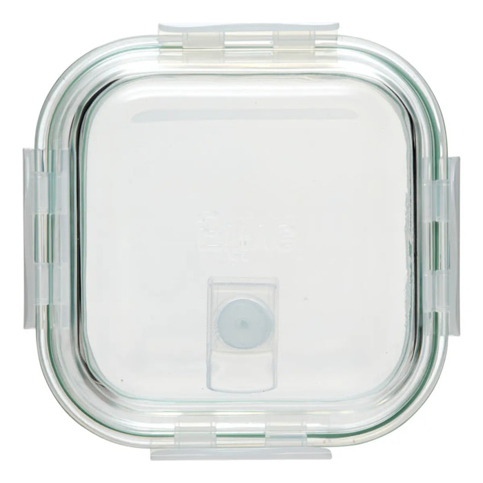 3 grandes boîtes carrées de conservation verre ClipEat