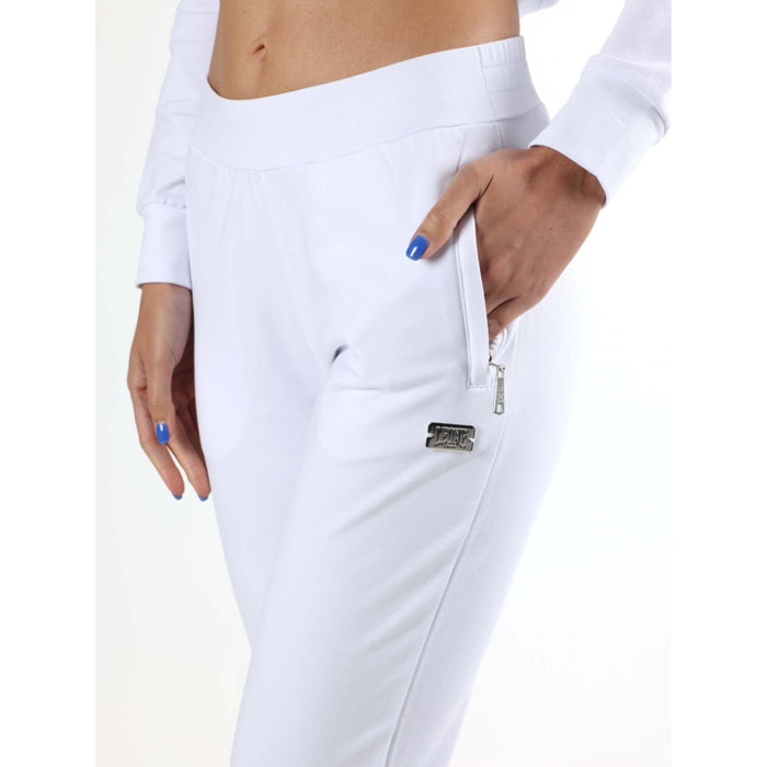 Chándal con cuello y cremallera para mujer Leone Be Glam