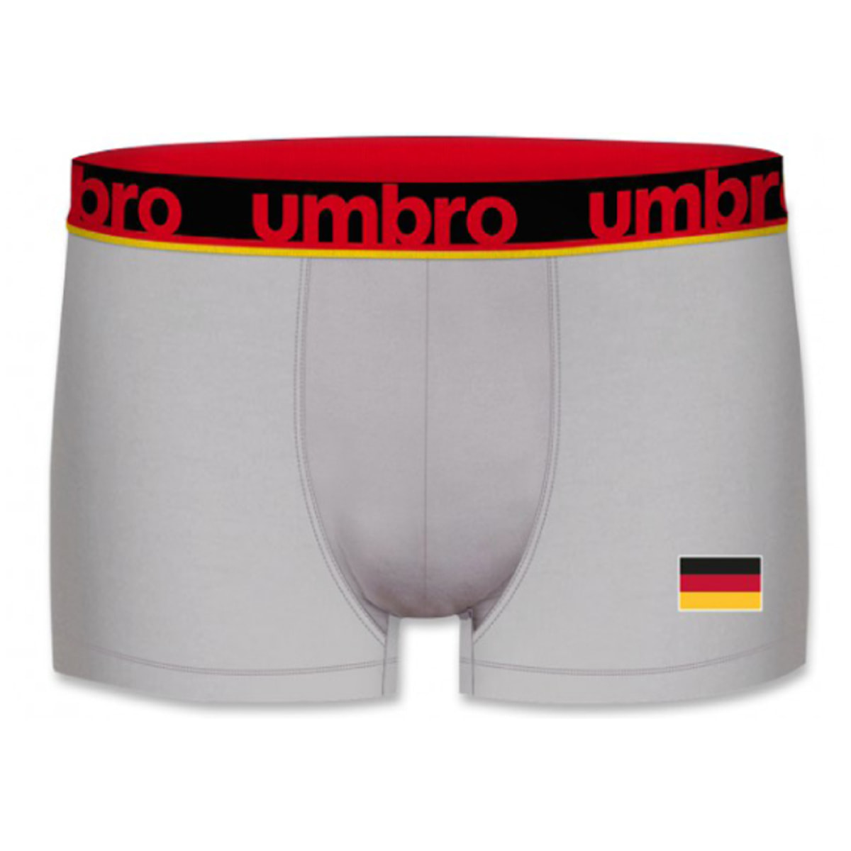 Calzoncillo boxer UMBRO Eurocopa Fútbol 2021 Alemania para hombre 100% algodon color gris