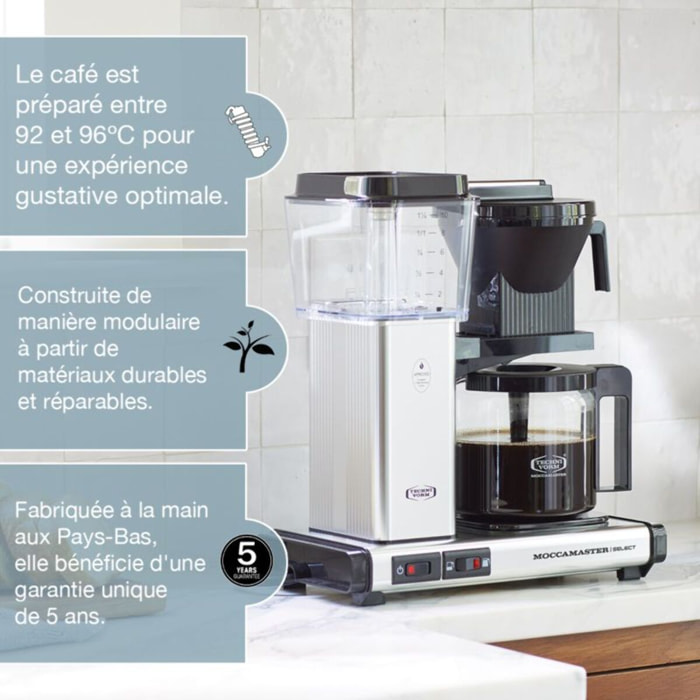 Cafetière filtre MOCCAMASTER Forest Green