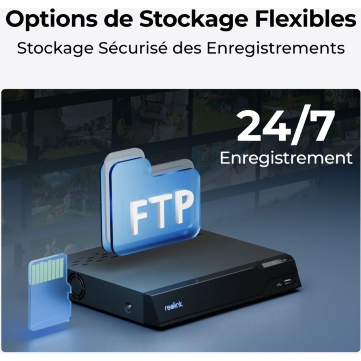 Caméra de surveillance REOLINK P320 PoE