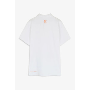 Polo deportivo hombre TEAM blanco