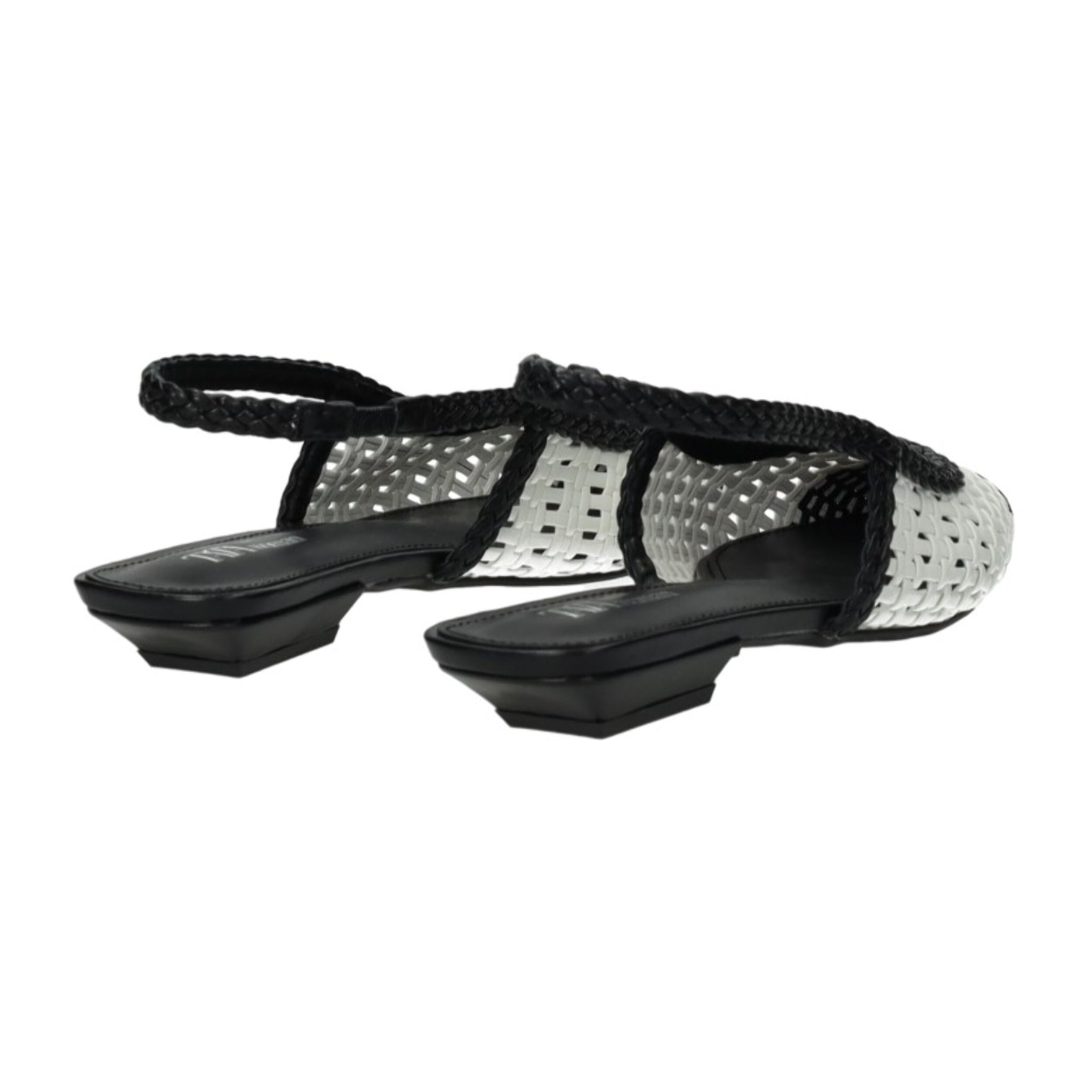 Décolleté sling back Donna Tata Italia Nero