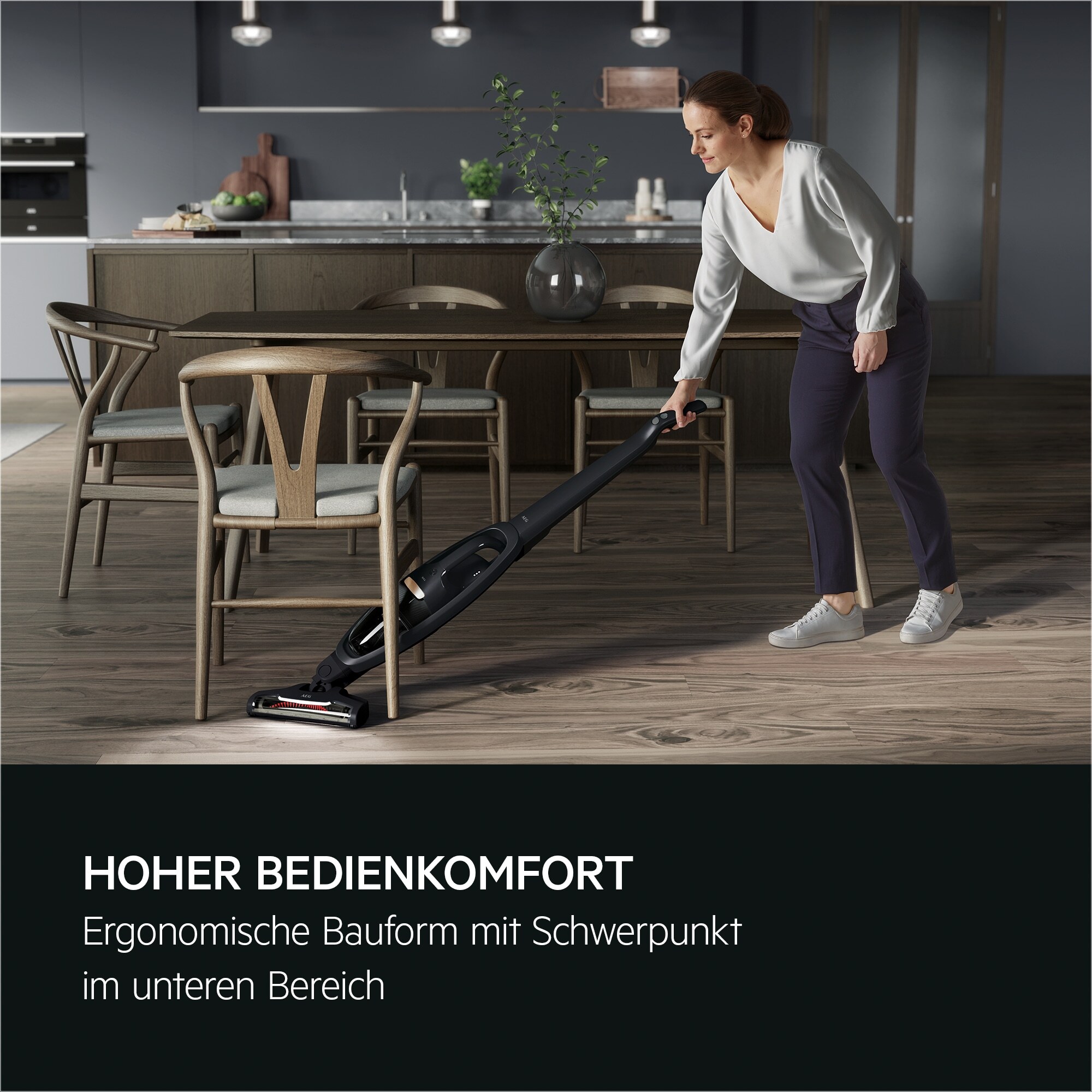 AEG Aspiradora sin cable QX6 de 45 min de autonomía QX6-1-45AN