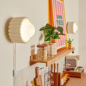 Applique Lotta D23cm creme