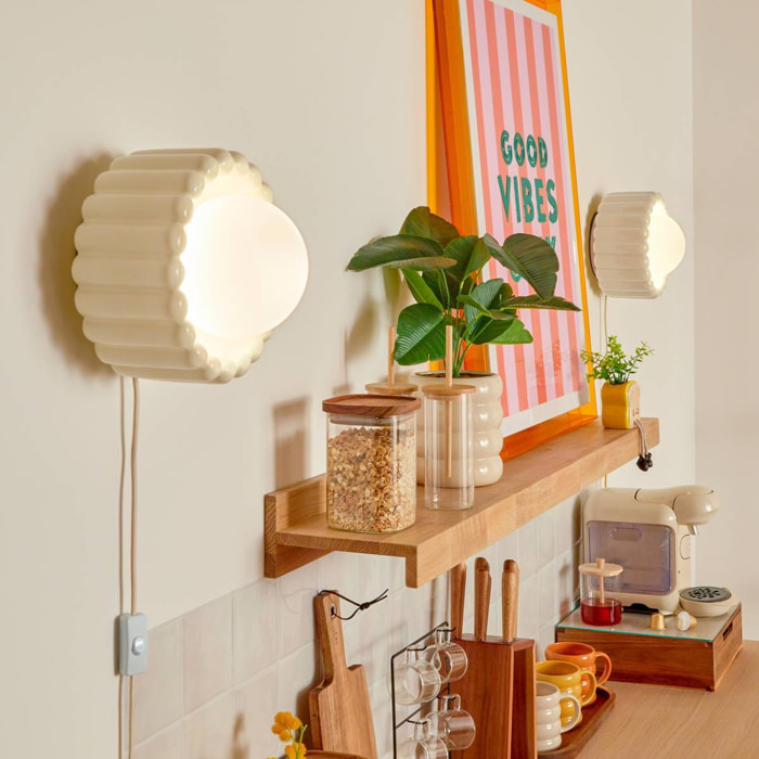 Applique Lotta D23cm creme