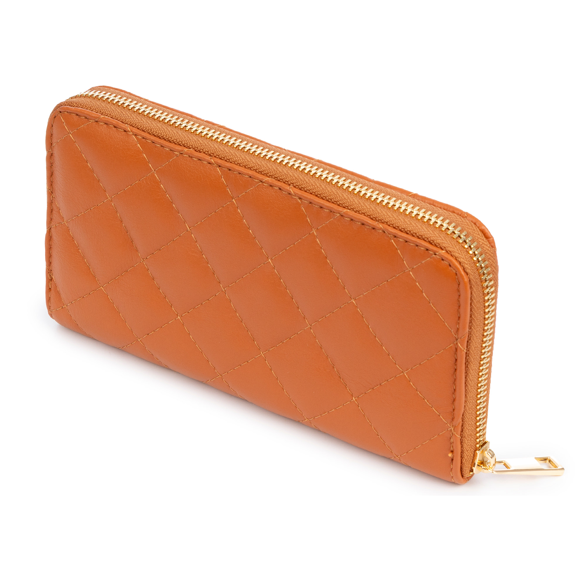 Andali cartera mujer. Piel auténtica acabado Sauvage acolchado.