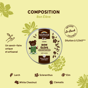 Biofloral - Bon élève gommes - Bio - 45 gr