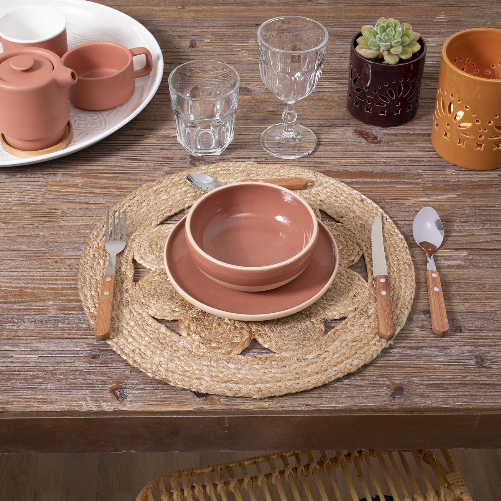 Set de table en jute - Beige