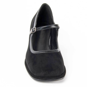 Zapato De Tacón - Negro - Altura: 5 Cm