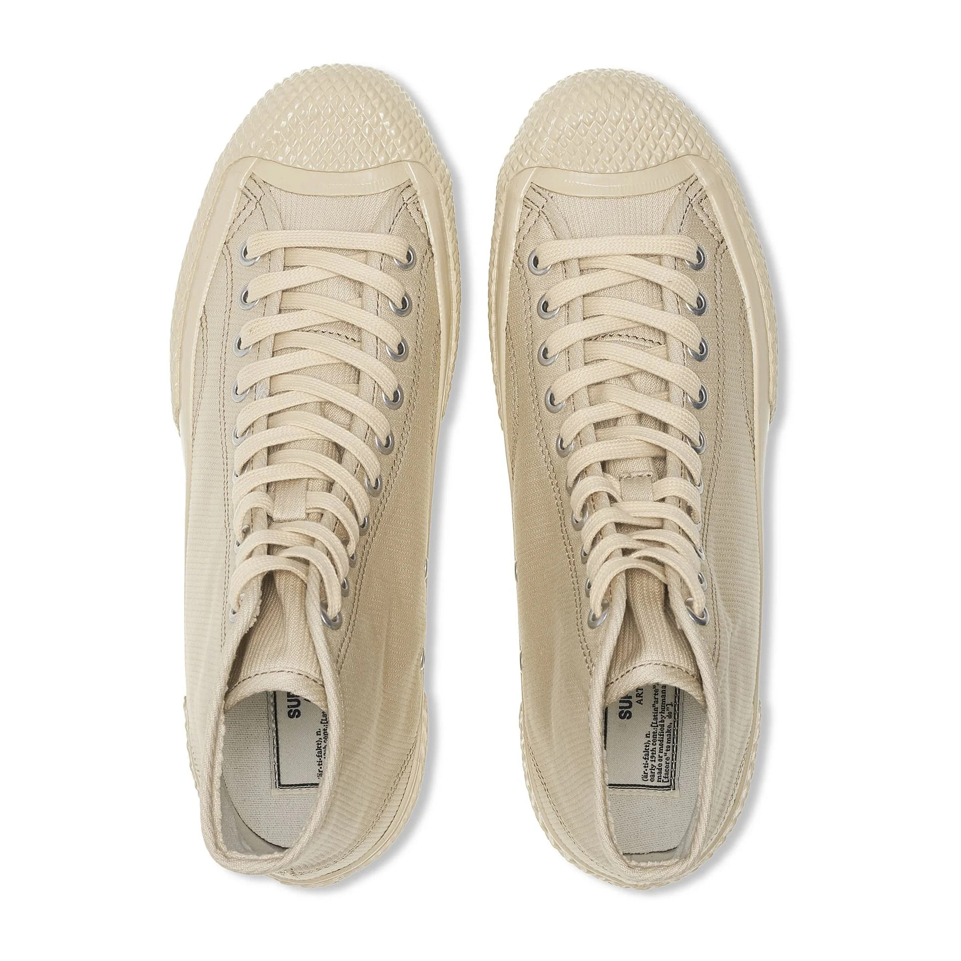 Superga - Sneakers Uomo Donna Beige - 2435 MILITARY DECK PIQUE