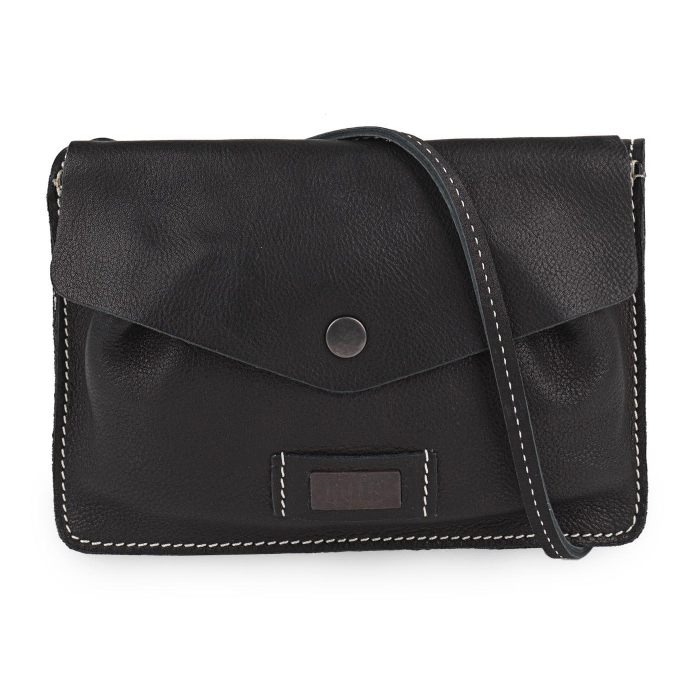 Bolso Bandolera Mujer Piel Lois Whitney Negro