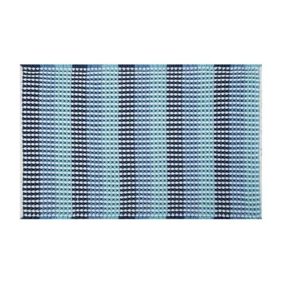 Tapis de bain Polyester CONE 50x80cm Bleu Spirella