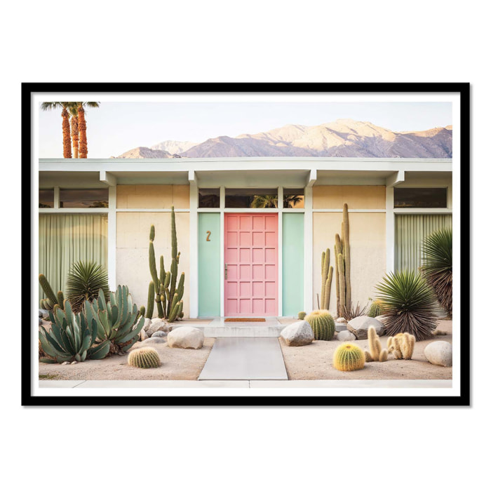 Affiche - Palm Springs Mid-century - Philippe Hugonnard