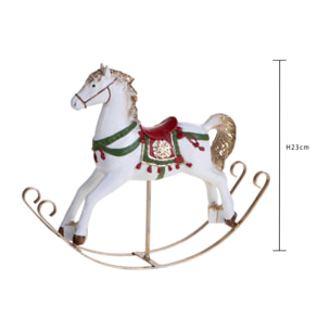 Cavallo a dondolo - Pezzi 2 - 25xH23x7cm - Bianchi Dino SpA
