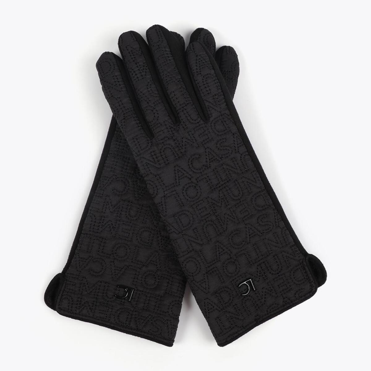 Guanti Logo Ricamato