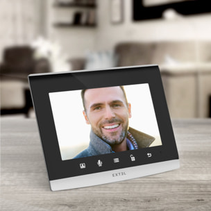 Kit Visiophone connecté et sans fil Wave 2 + 1 batterie supplémentaire - Extel