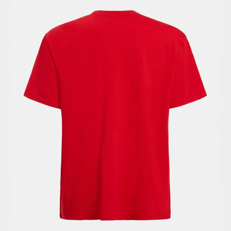 GUESS Originals - T-shirt - logo - 100% coton - rouge