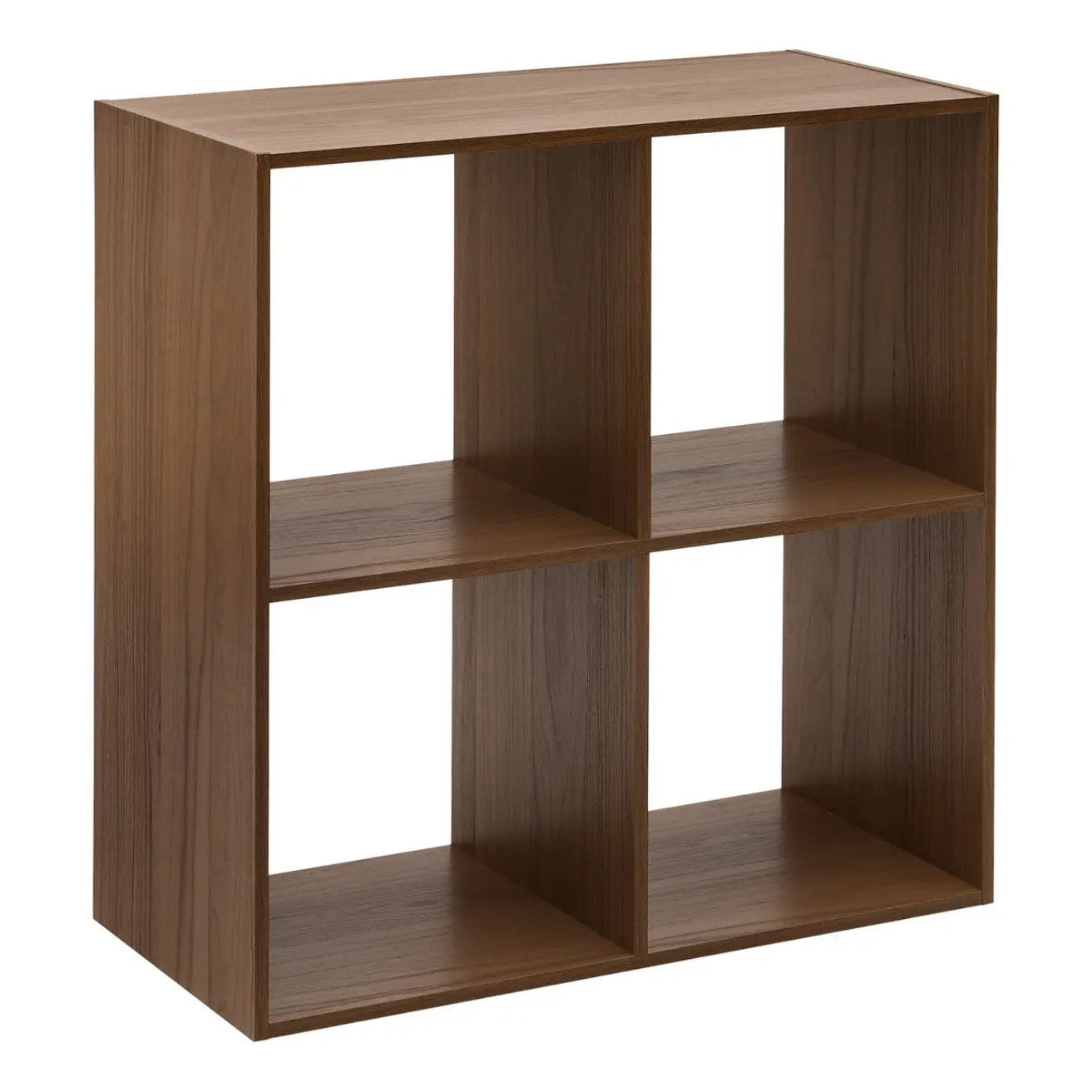Étagère Mix'N Modul 4 cases carré marron