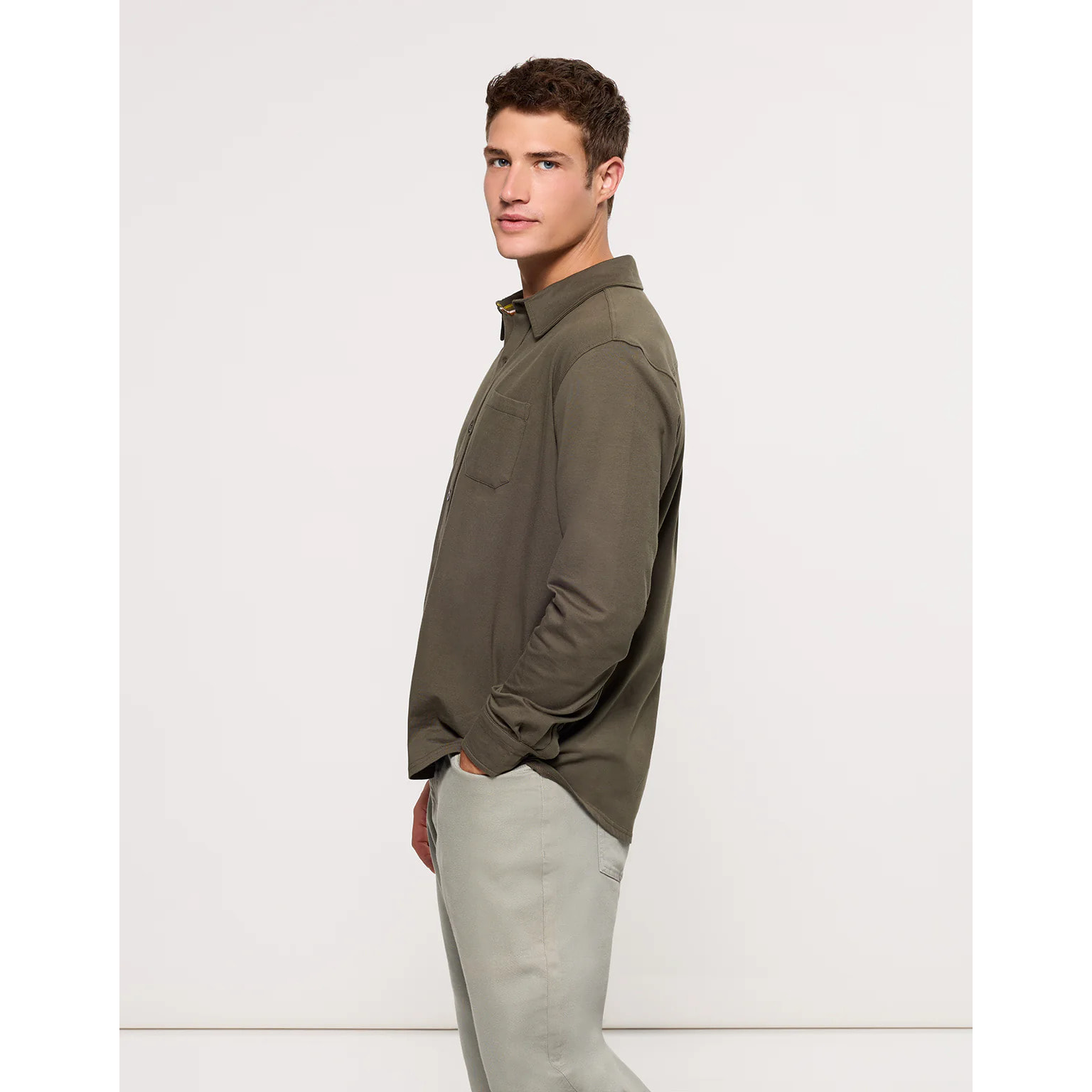 Camisa Manga Larga Verde - Niana