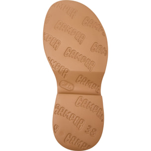 Sandalias - CAMPER Tasha - Beige - Cuero liso