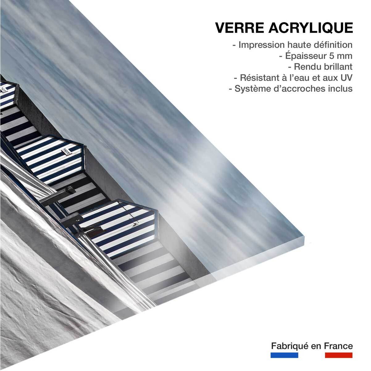 Tableau deco toiles de plage Tableau plexiglas