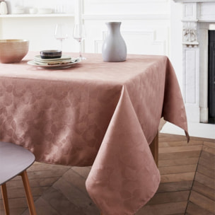 Nappe damassé ABANICO bois de rose