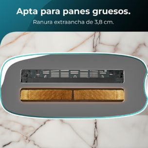 Cecotec Tostador vertical Toast&Taste Extra Double W