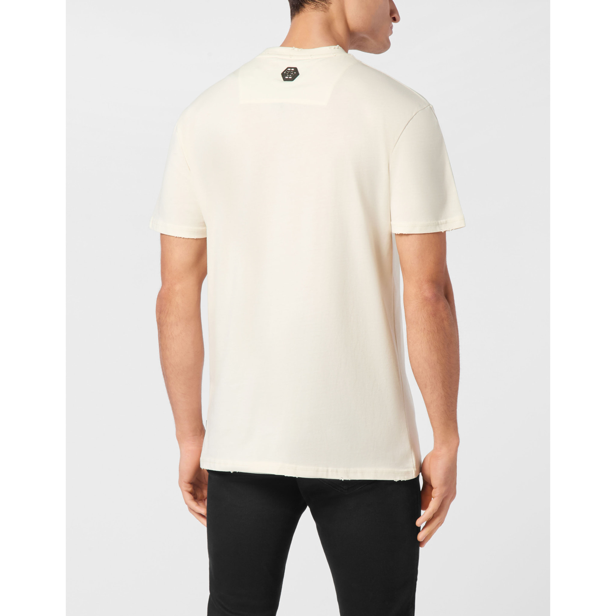 PHILIPP PLEIN T-Shirt Round Neck D AZUR