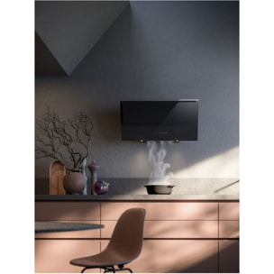 Hotte décorative murale FALMEC VERSO1420 Noire  85cm MURALE