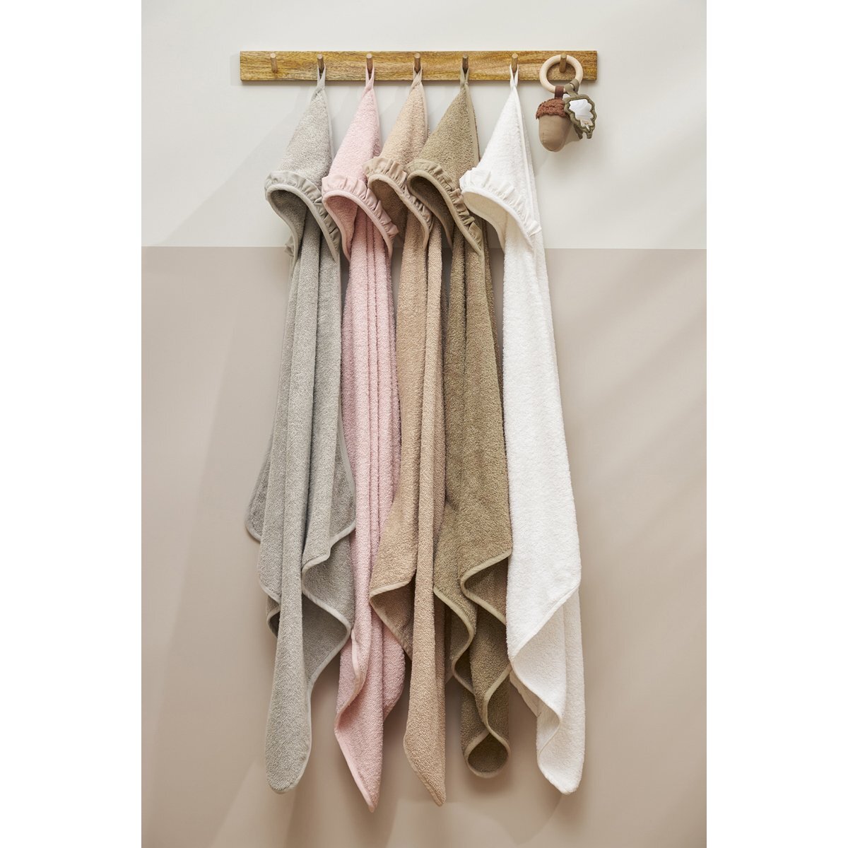 Capa Baño Con Volante Me-Terry