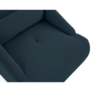 Onyx - fauteuil - en tissu mailles 3D - Bleu canard