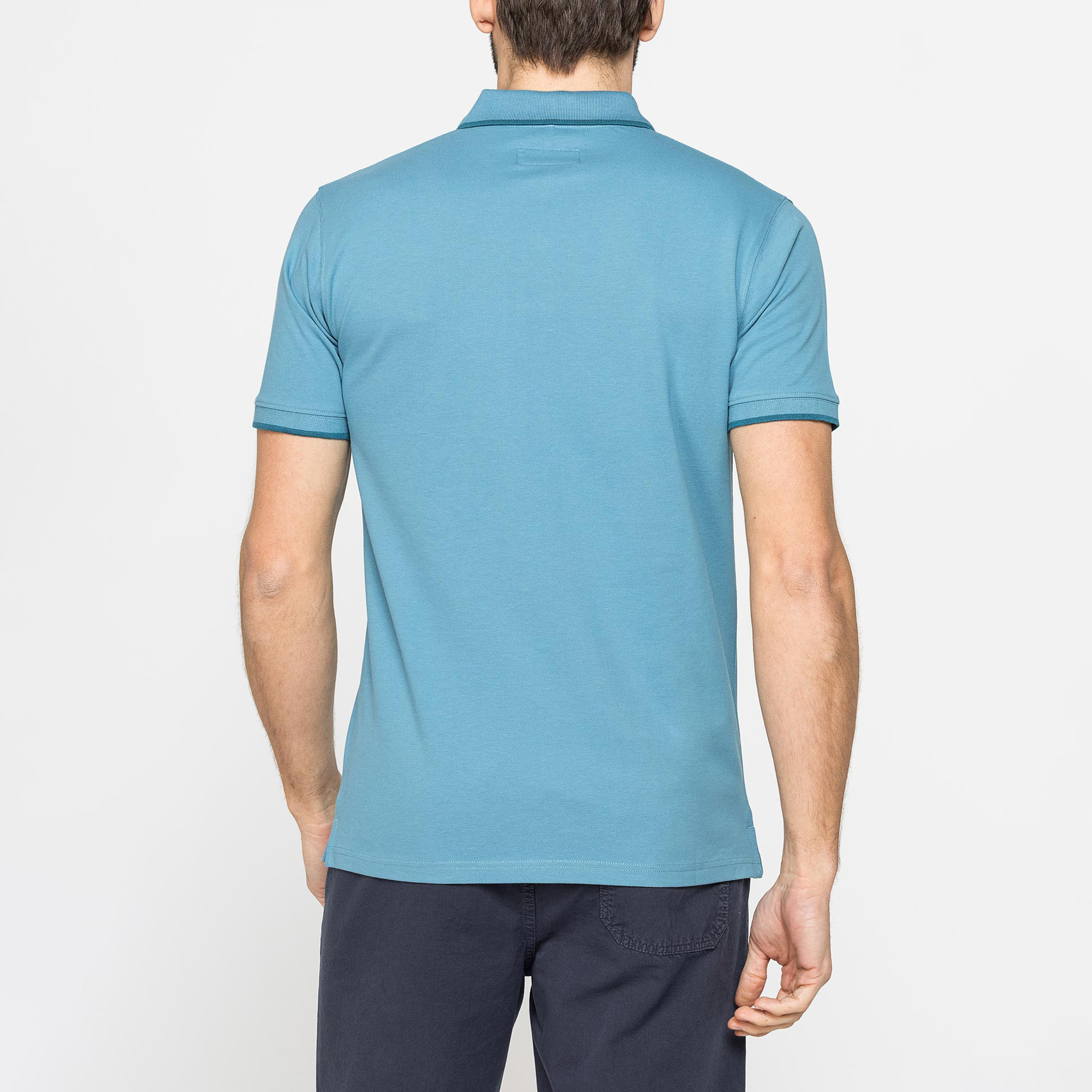 POLO A MANICA CORTA IN PIQUET DI COTONE