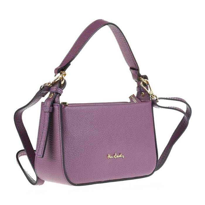Borsa a spalla da donna Made in Italy - Modello Elowen - 100% pelle - 23.0 x 13.0 x 7.0 cm