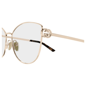 Gafas de Vista Gucci GG2049O-004 de Metal Mujer 57 mm