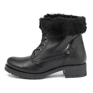 FASHION ATTITUDE  STIVALETTO IN PELLE COLOR NERO