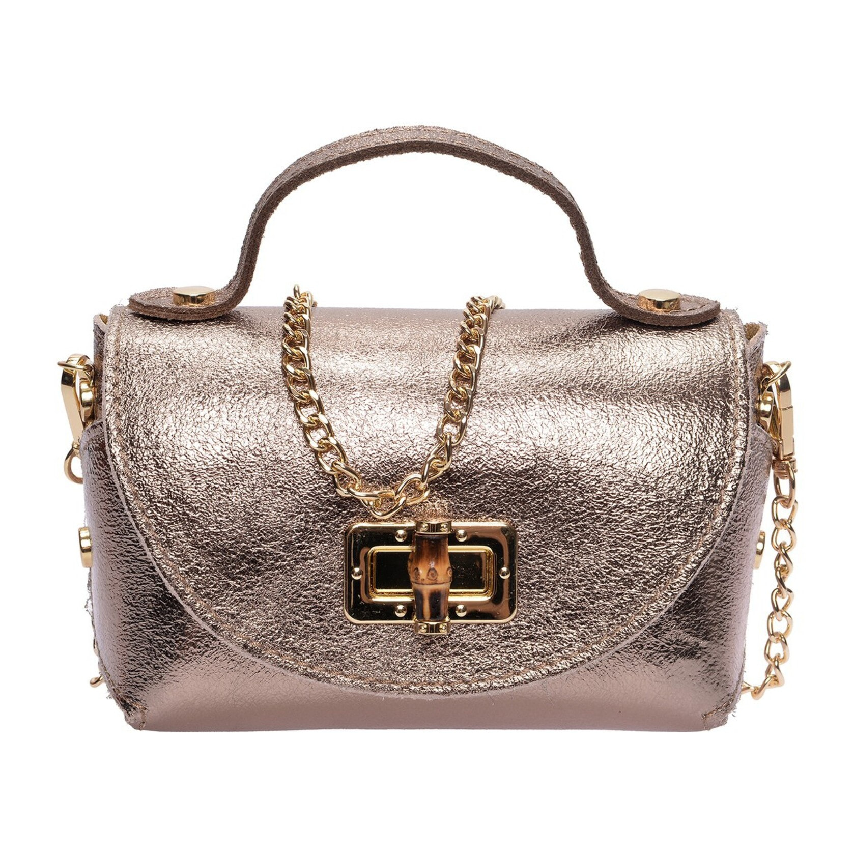 Borsa a spalla Anna Luchini Giallo