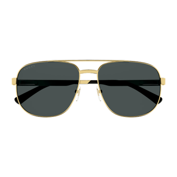 Gafas de Sol Gucci GG1223S-002 de Metal Hombre 60 mm