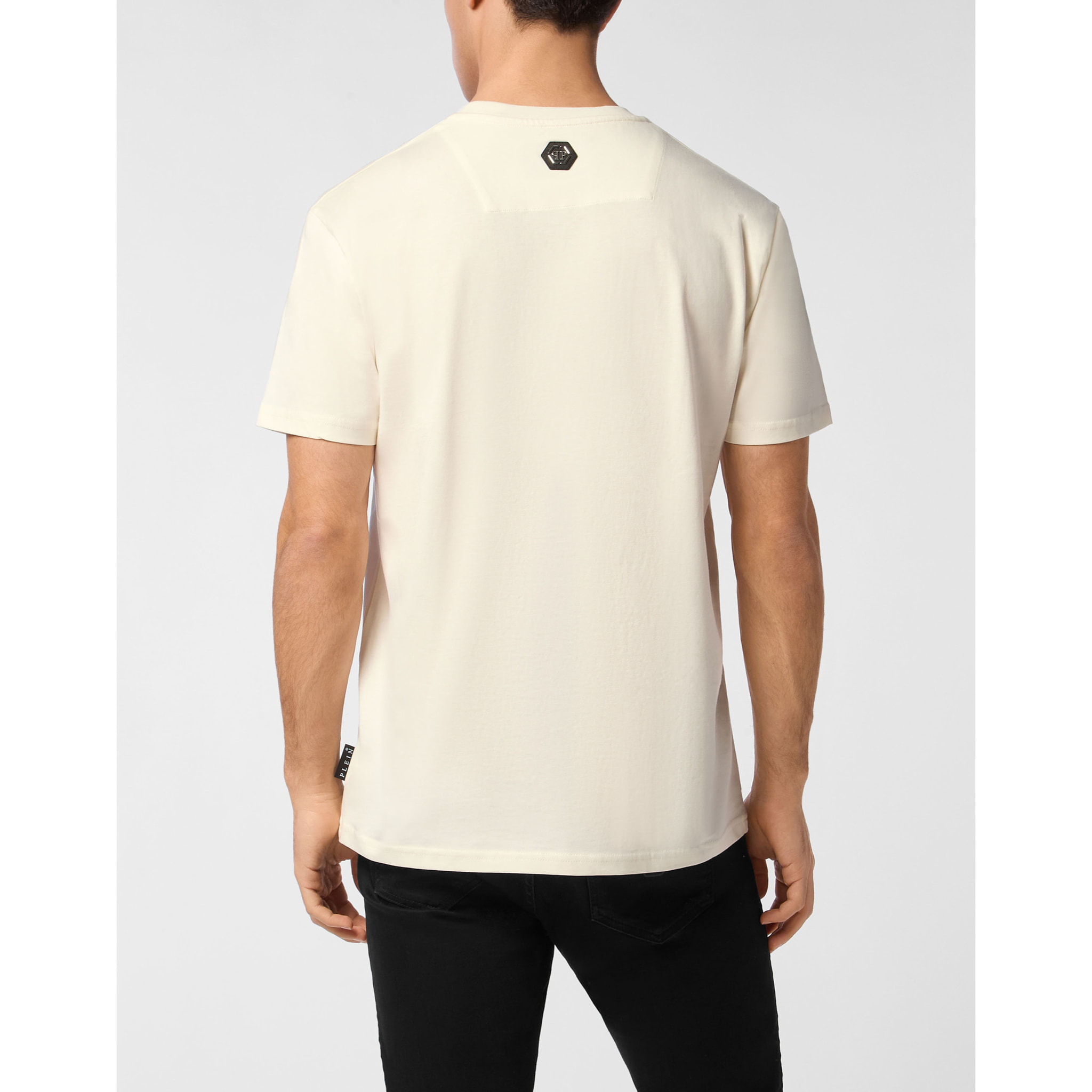 PHILIPP PLEIN T-Shirt Round Neck Ls SKULL